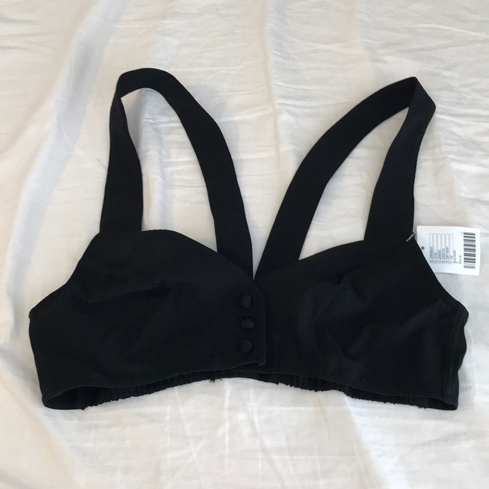 never worn black urban outfitters bralette!!!
